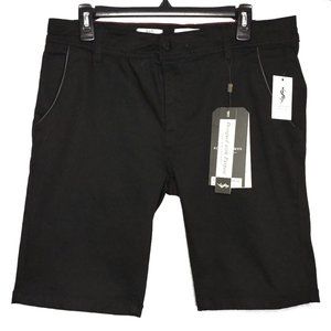Scott James Men's Slim Fit Black Short Size 34